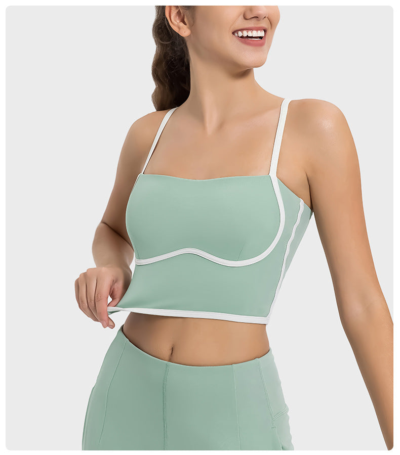 Strap Lined Yoga Top