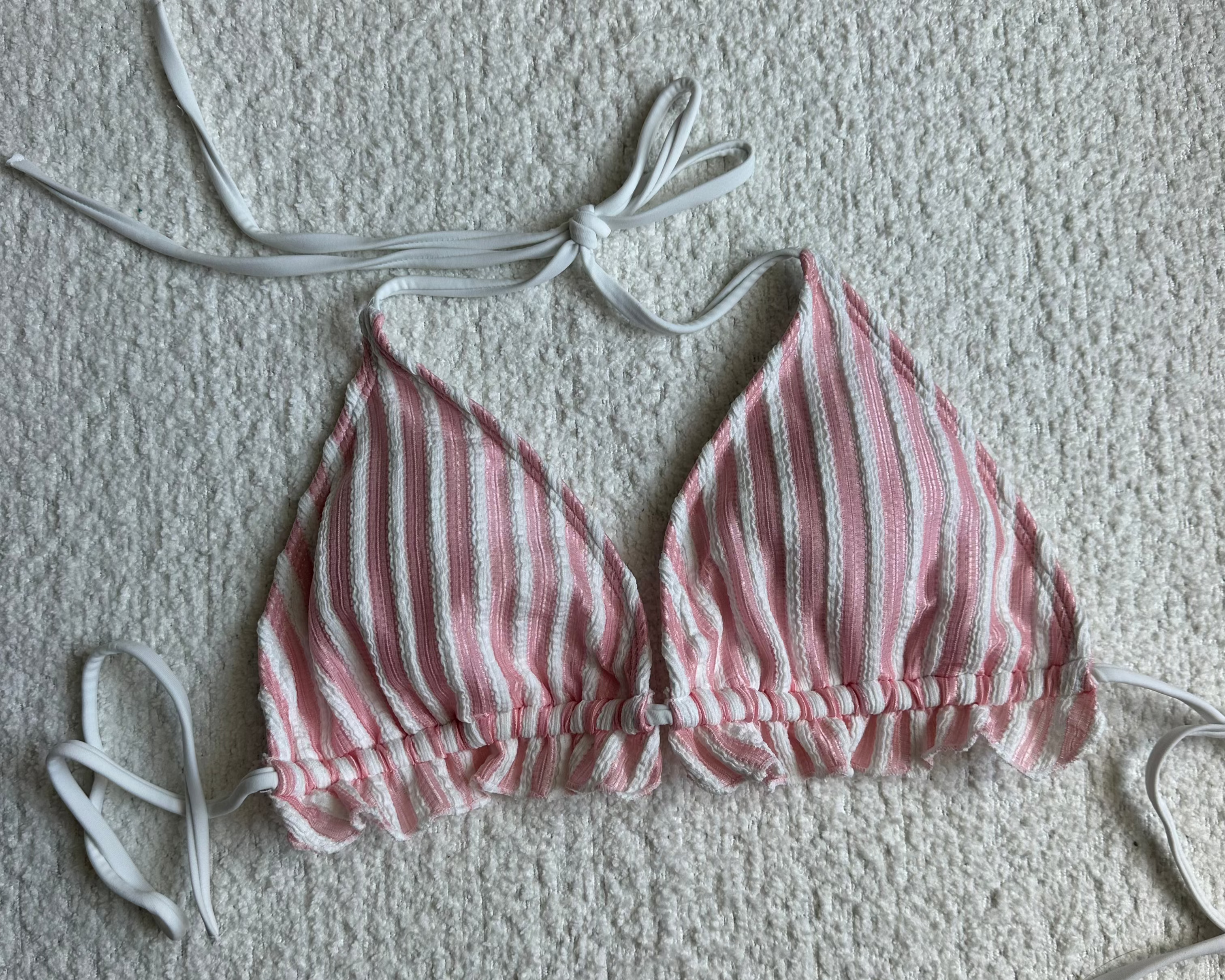 Christina Lined Bikini Set