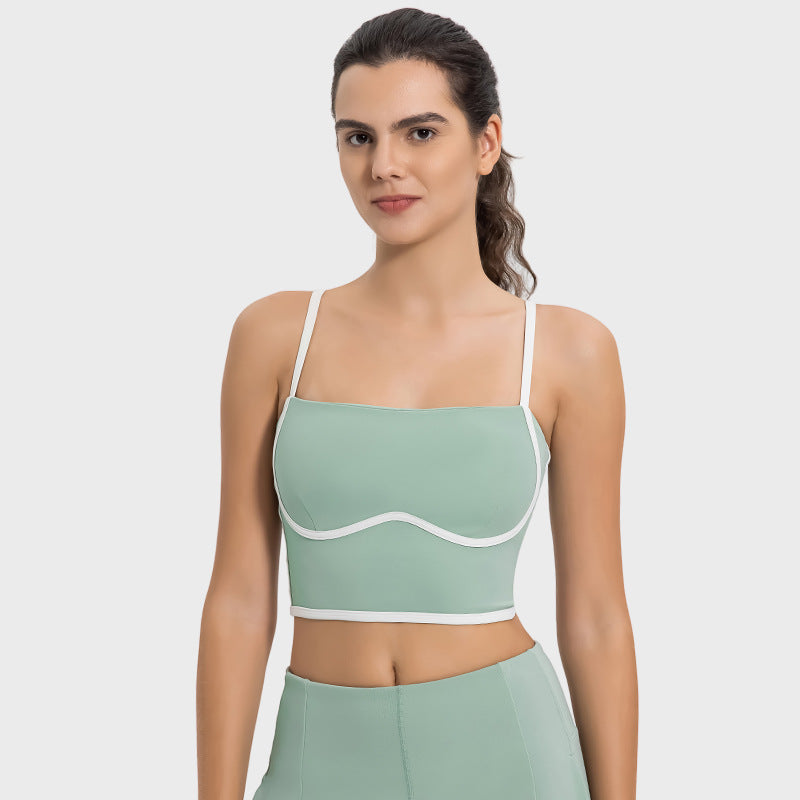 Strap Lined Yoga Top