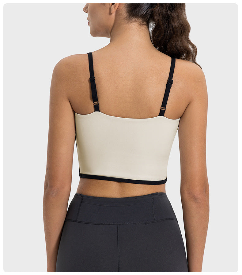 Strap Lined Yoga Top