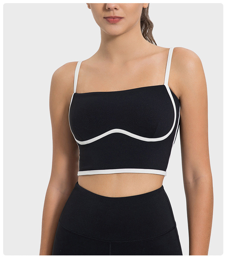 Strap Lined Yoga Top