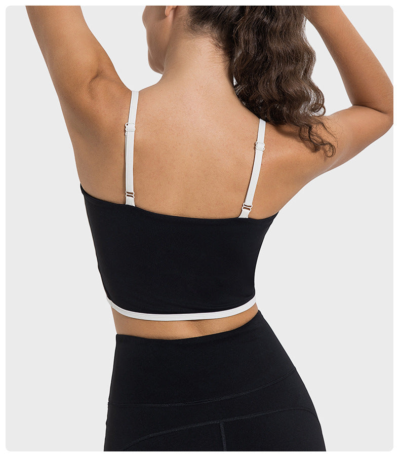 Strap Lined Yoga Top