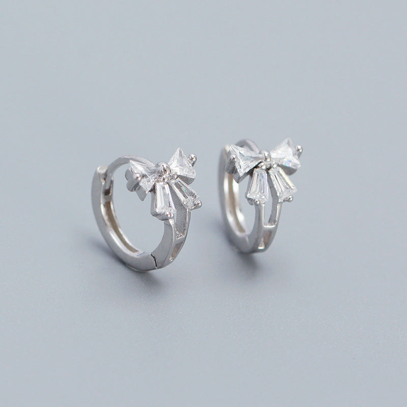 Women's Exquisite and Cute Bow Heart Shape Earrings